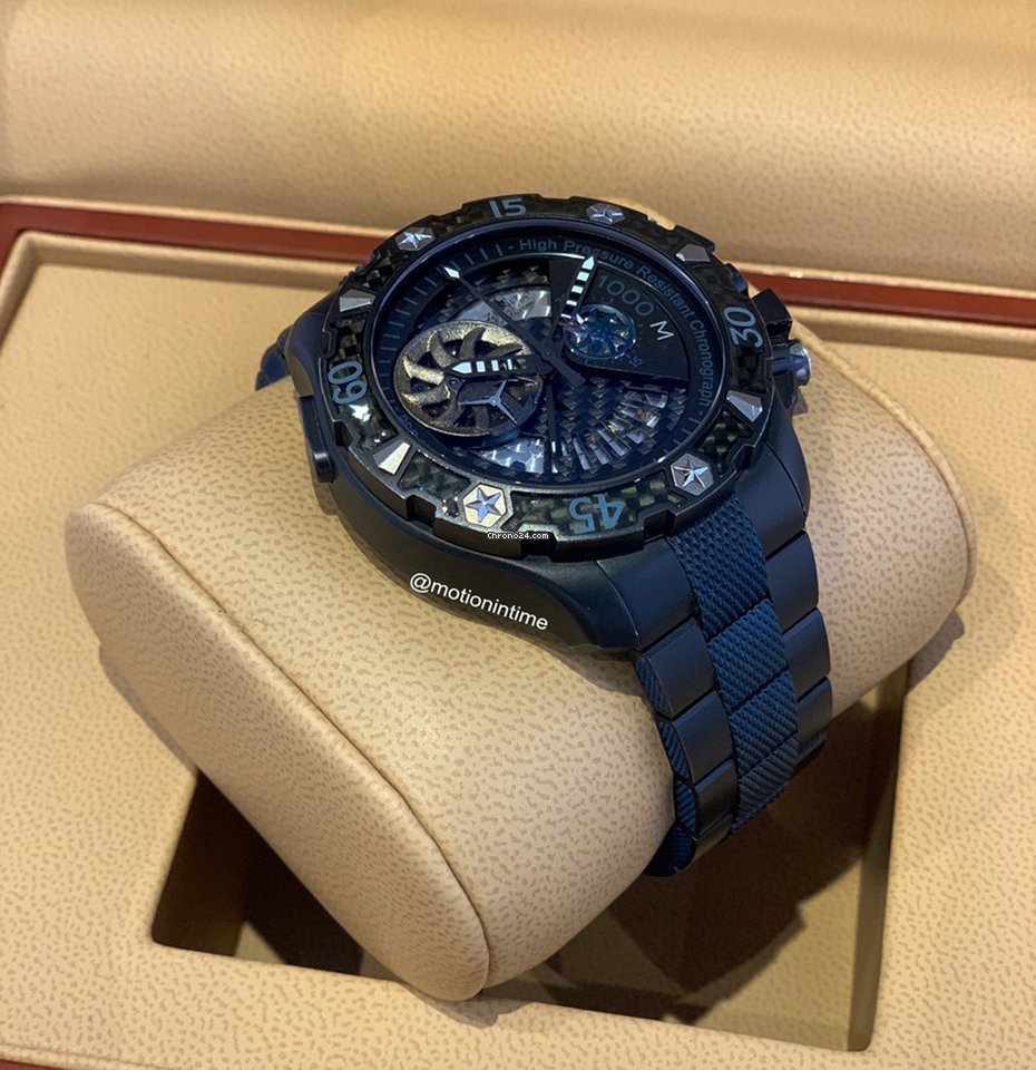 IMG_9081 Zenith Defy El Primero Mens watch Unisex Automatic Titanium 96.0529.4021 51.M533 Replica 4