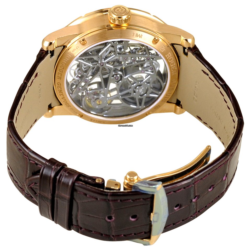 IMG_9081 Roger Dubuis Excalibur Mens watch Unisex Automatic Rose gold RDDBEX0423 Replica 4