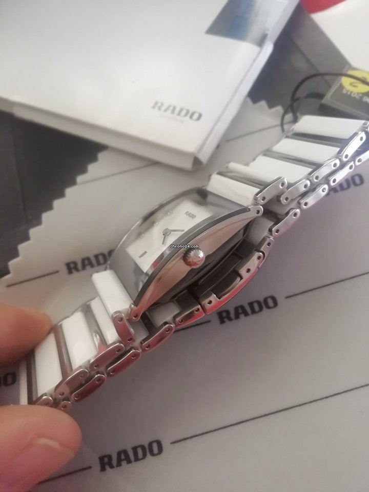IMG_9081 Rado Integral Mens watch Unisex Quartz Steel R20746901 Replica 4