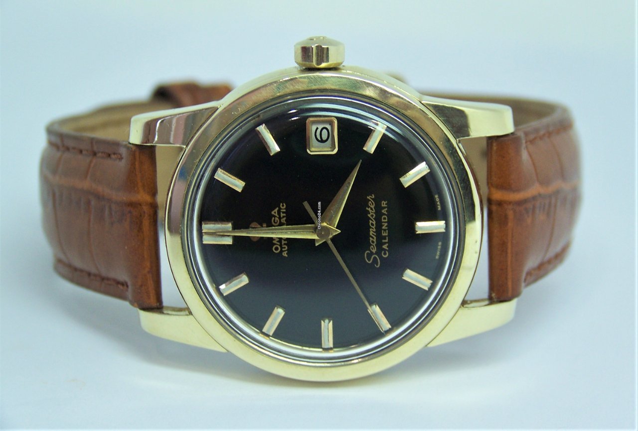 IMG_9081 Omega Seamaster Mens watch Unisex Automatic Gold Steel 2849-2 Replica 4