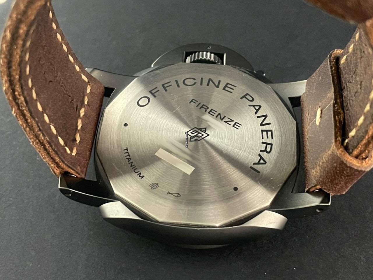 Panerai Special Editions Manual winding Titanium PAM00617 Replica 4