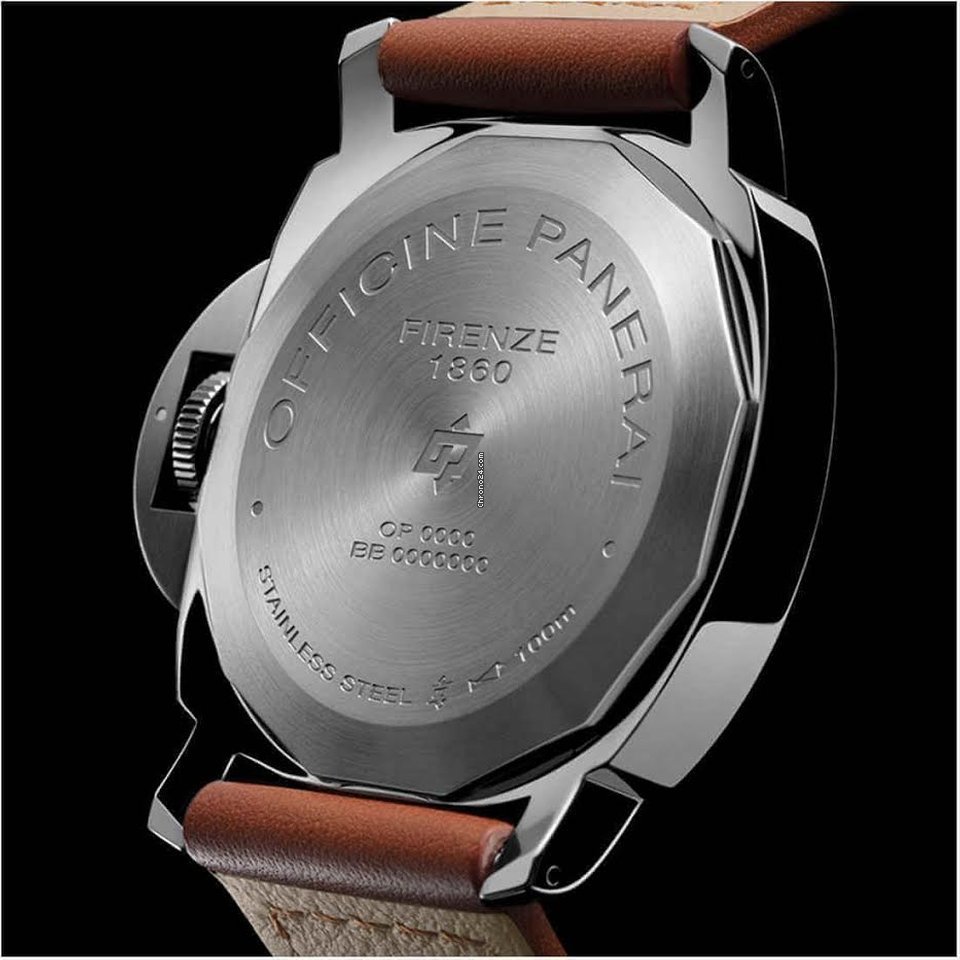 Panerai Luminor Base Logo Mens watch Unisex Manual winding Steel PAM 00775 Replica 4