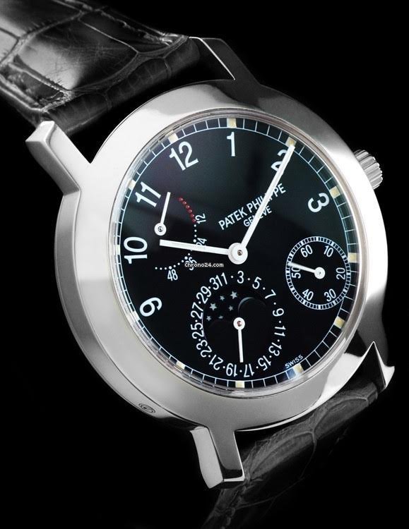IMG_9081 Patek Philippe Complications Mens watch Unisex Automatic White gold 5055G Replica 4