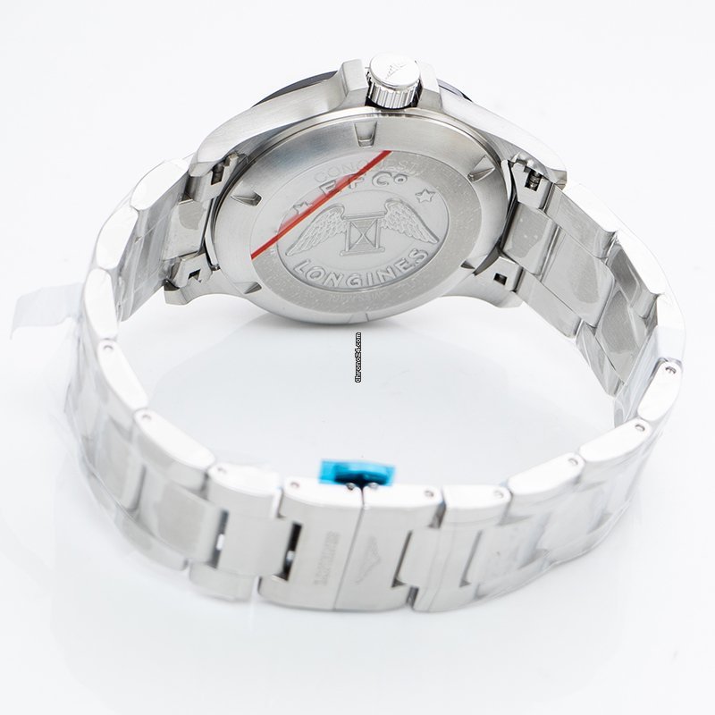 Longines Conquest Mens watch Unisex Quartz Steel L37294766 Replica 4