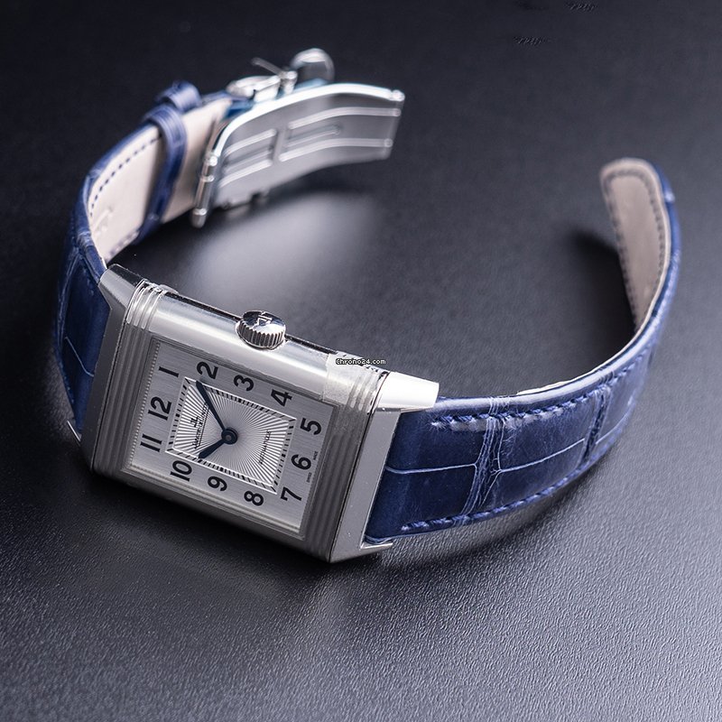 IMG_9081 Jaeger-LeCoultre Reverso Classic Medium Duetto Womens watch Automatic Steel Q2578422 Replica 4