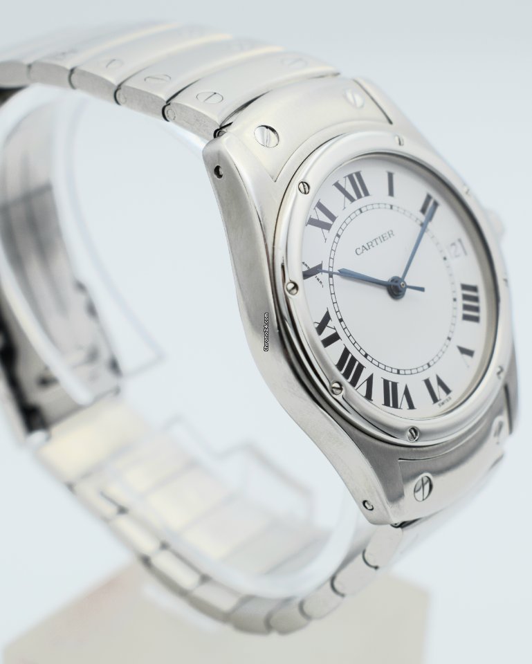 Cartier Santos Mens watch Unisex Automatic Steel 1920-1 Replica 4