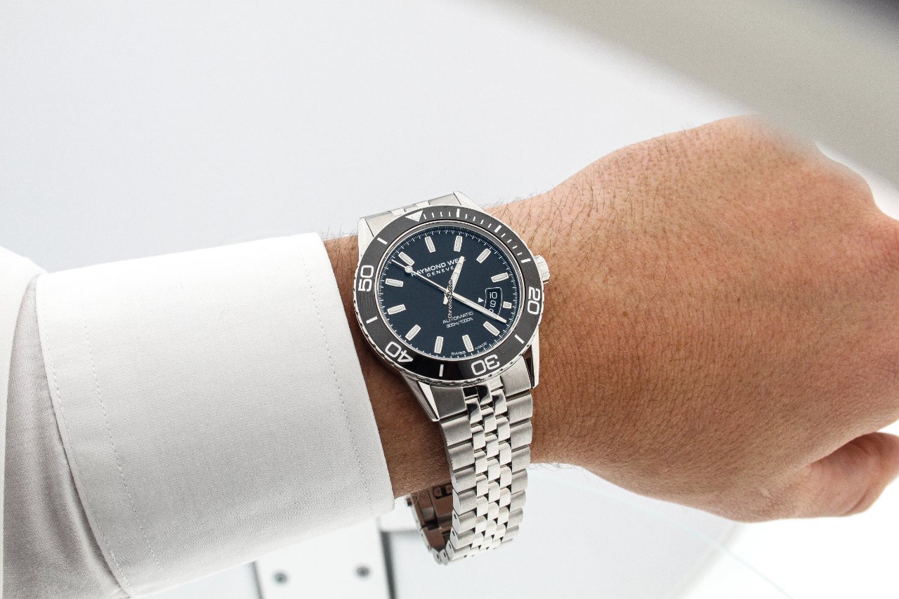IMG_9081 Raymond Weil Freelancer Mens watch Unisex Automatic Steel 2760-ST1-20001 Replica 4