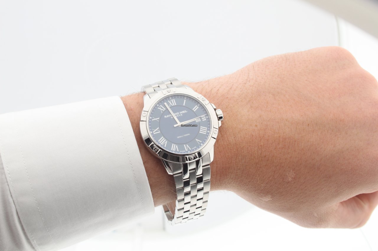 Raymond Weil Tango Mens watch Unisex Quartz Steel 8160-ST-00508 Replica 4