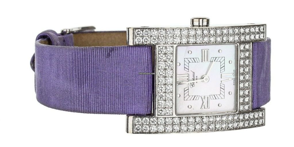 IMG_9081 Chopard Your Hour Womens watch Quartz White gold 13 6818 Replica 4