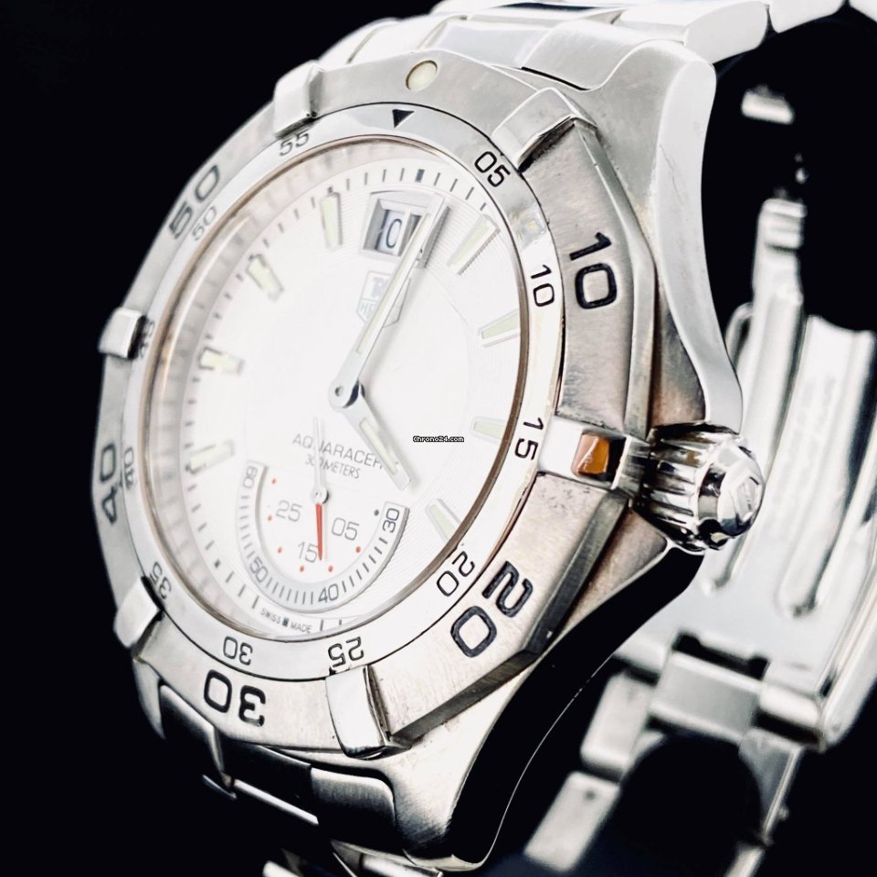 IMG_9081 TAG Heuer Aquaracer 300M Mens watch Unisex Quartz Steel WAF1011 Replica 4