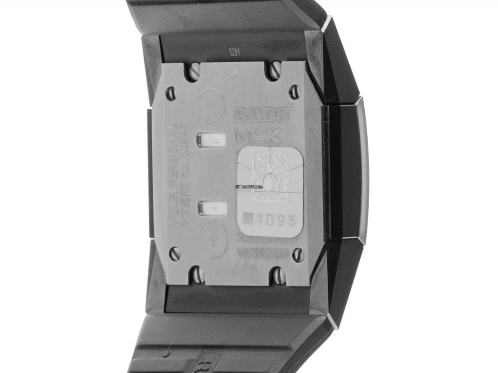 Rado V10K Mens watch Unisex Quartz Titanium R 96.548.15.5 Replica 4