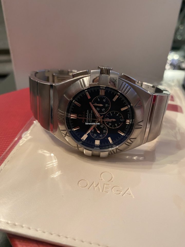 IMG_9081 Omega Constellation Double Eagle Mens watch Unisex Automatic Steel 1514.51.00 Replica 4