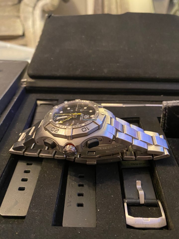 TAG Heuer Aquagraph Mens watch Unisex Automatic Steel CN211A Replica 4