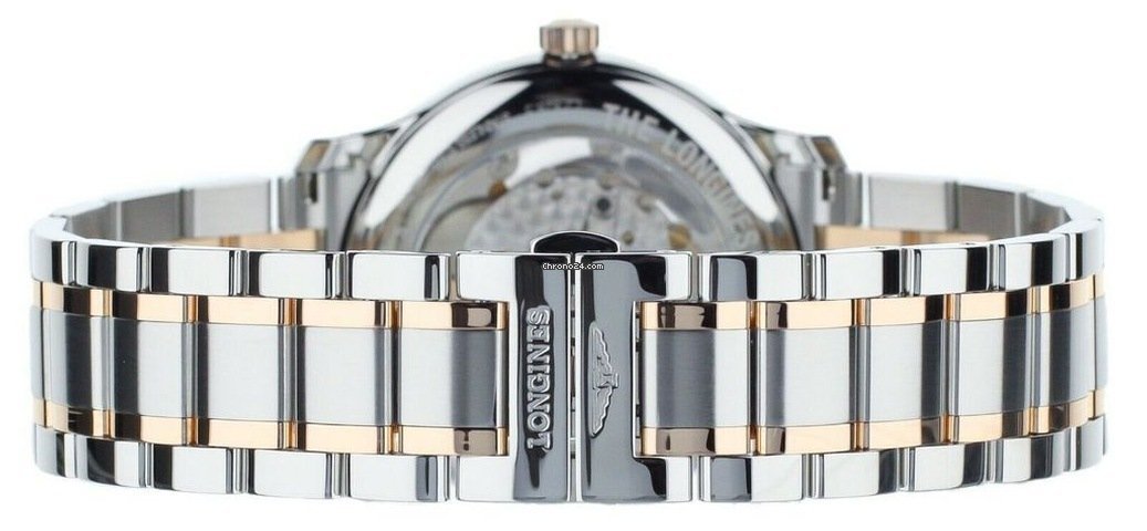 Longines Master Collection Automatic Gold Steel L2.628.5.78.7 Replica 4