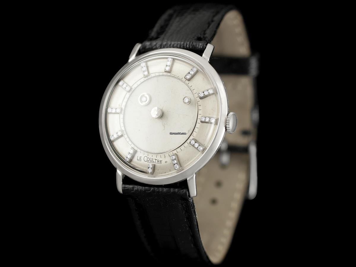 IMG_9081 Jaeger-LeCoultre Mens watch Unisex Manual winding White gold 7119 Replica 4