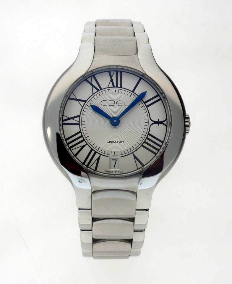 IMG_9081 Ebel Beluga Womens watch Quartz Steel 1216070 Replica 4