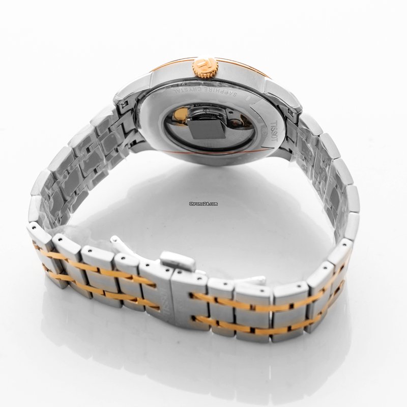 Tissot Chemin de Tourelles Mens watch Unisex Automatic Steel T099.407.22.038.02 Replica 4