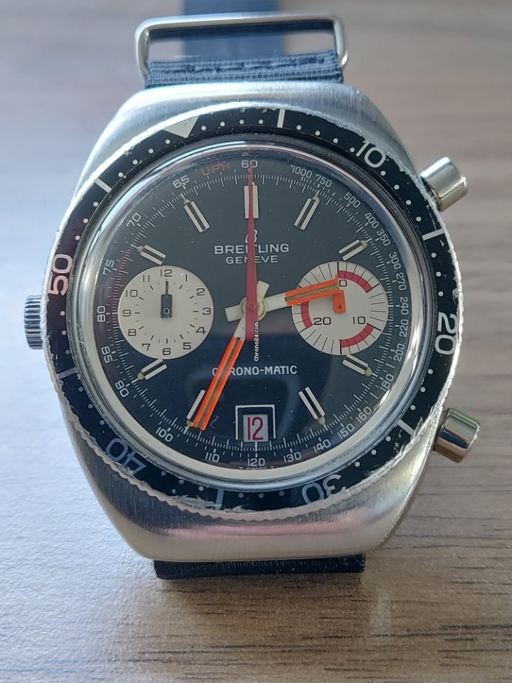 IMG_9081 Breitling Chrono-Matic Mens watch Unisex Automatic Steel 2112 Replica 4