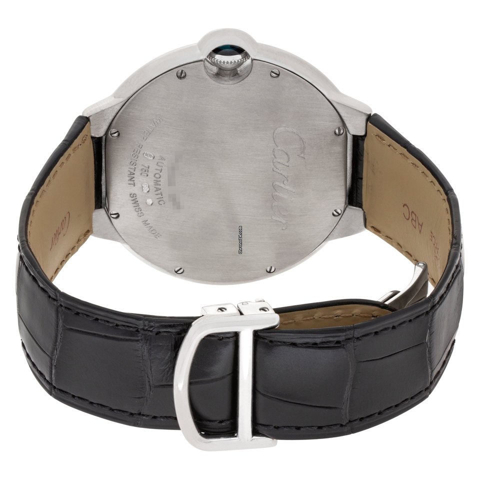 IMG_9081 Cartier Ballon Bleu 42mm Mens watch Unisex Automatic White gold W6901351 Replica 4