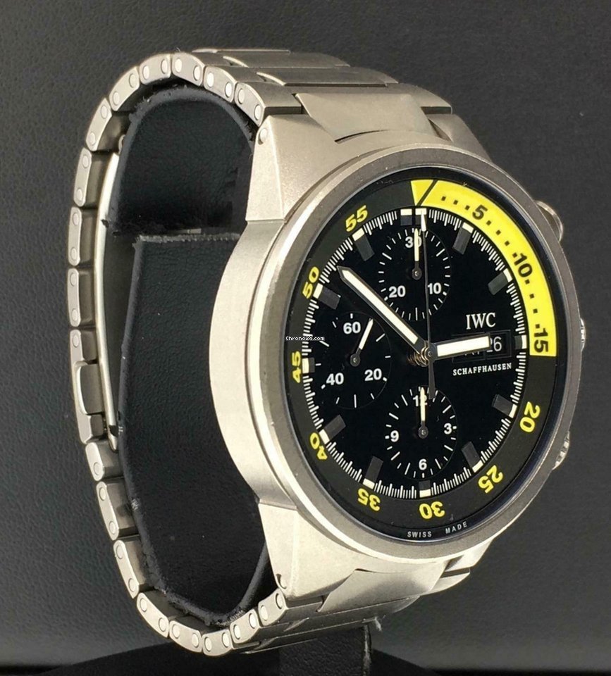 IWC Aquatimer Chronograph Mens watch Unisex Automatic Titanium IW372301 Replica 4