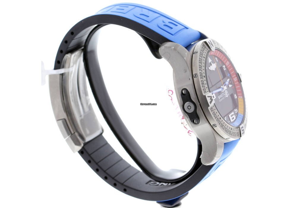 IMG_9081 Breitling Exospace B55 Connected Mens watch Unisex Quartz Titanium EB5512221B1S1 Replica 4