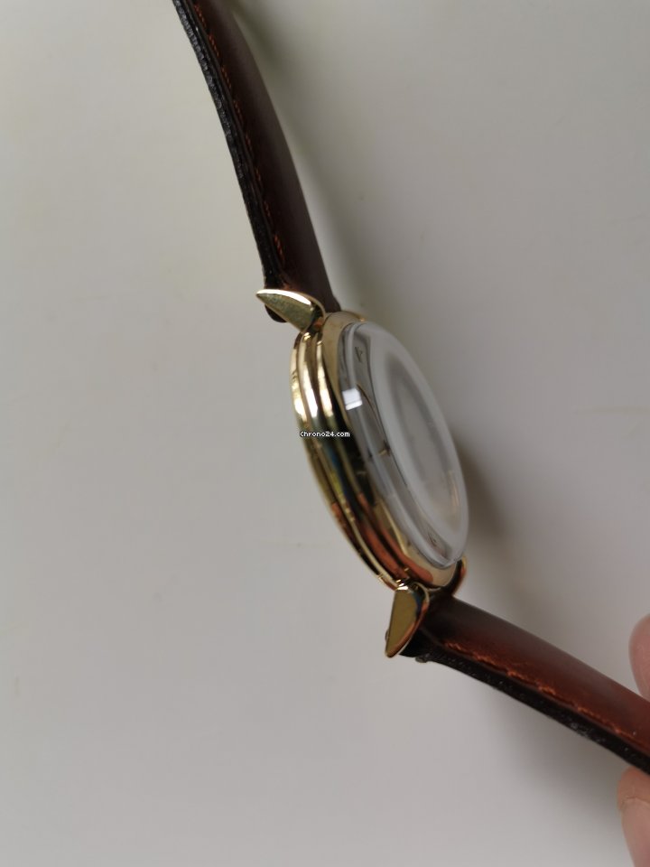 IMG_9081 IWC Mens watch Unisex Manual winding Yellow gold International Watch Co. Vintage dress watch Replica 4