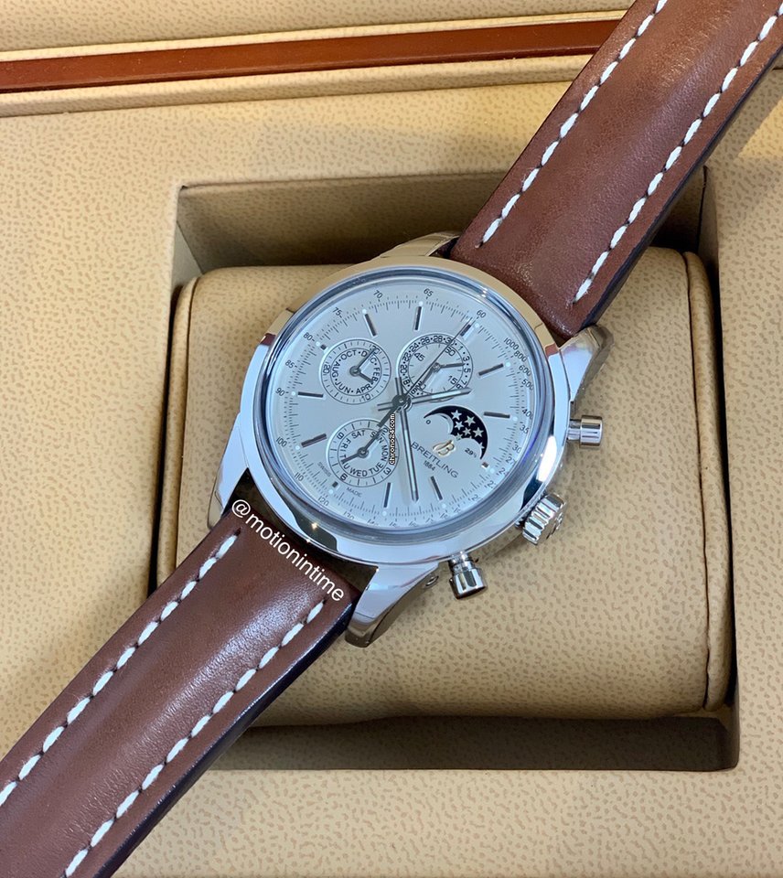 Breitling Transocean Chronograph 1461 Mens watch Unisex Automatic Steel A1931012.G750 Replica 4