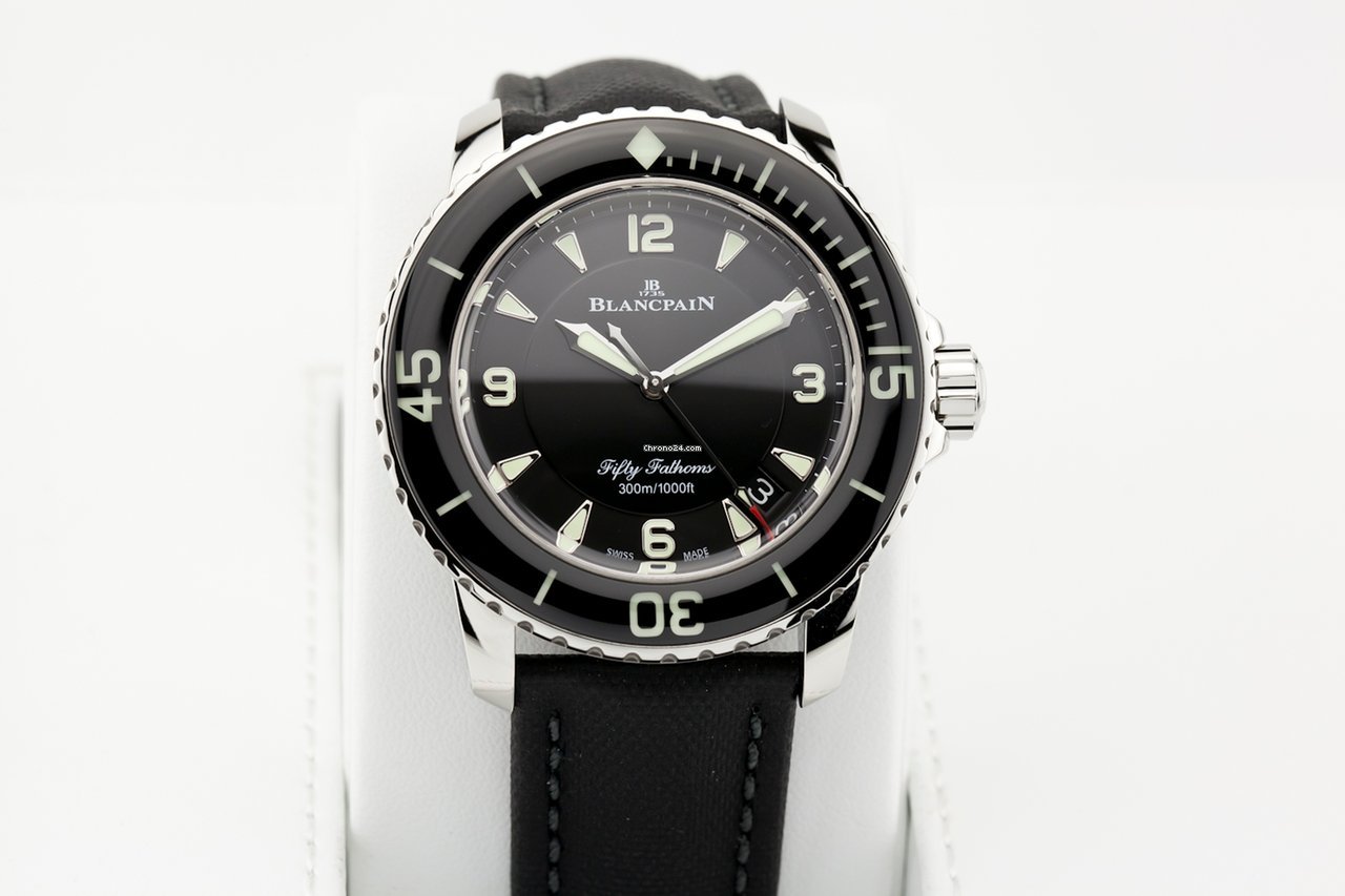 IMG_9081 Blancpain Fifty Fathoms Mens watch Unisex Automatic Steel 5015-1130-52 Replica 4