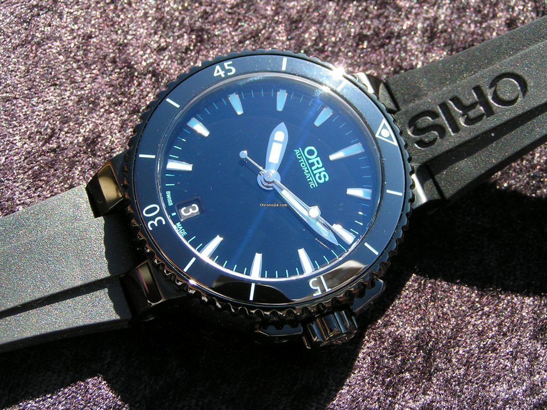 Oris Aquis Date Womens watch Automatic Steel 01 733 7652 4725-07 4 18 34B Replica 4