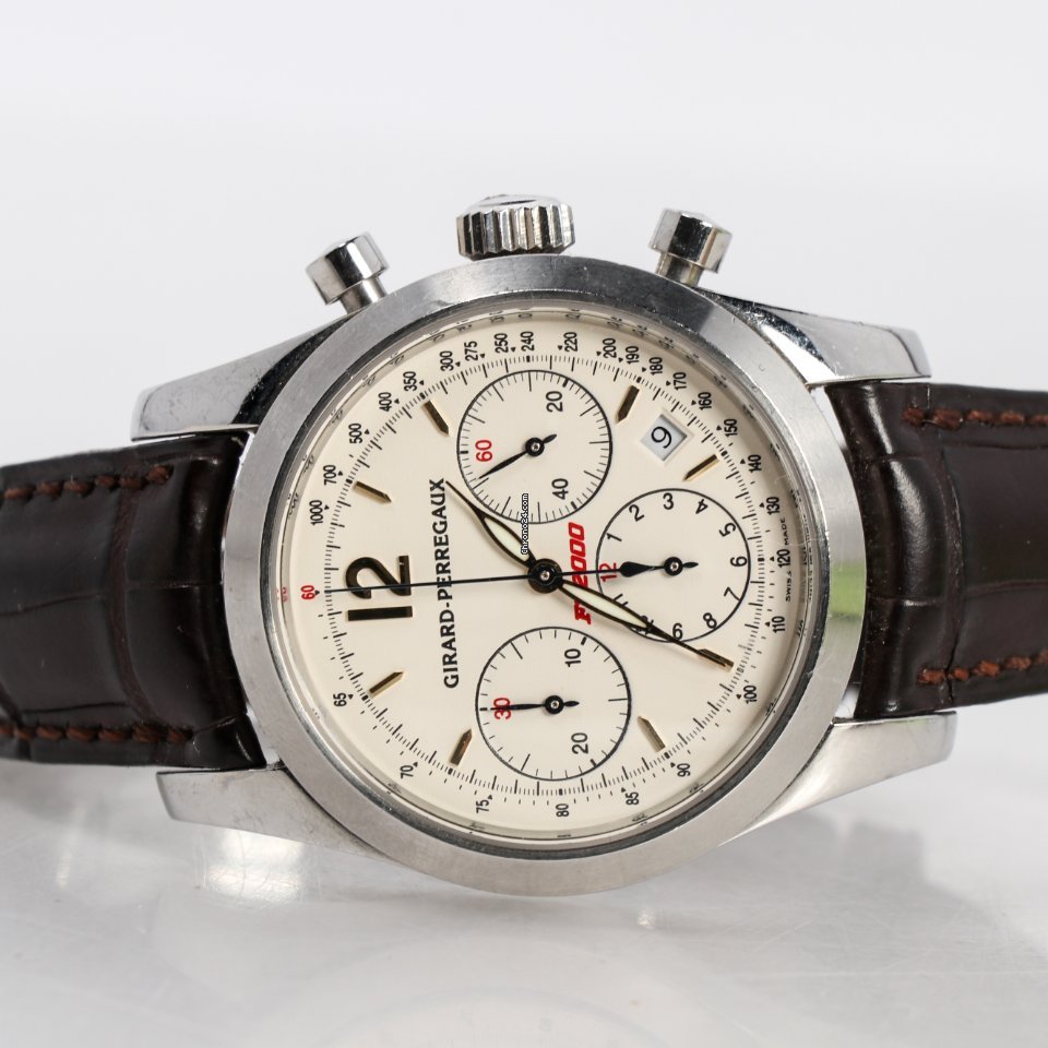 Girard Perregaux Ferrari Mens watch Unisex Automatic Steel 4956 Replica 4