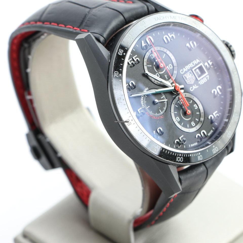 IMG_9081 TAG Heuer Carrera Calibre 1887 Mens watch Unisex Automatic Titanium CAR2A80.FC6237 Replica 4