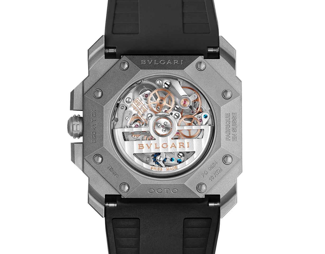 Bulgari Octo Mens watch Unisex Automatic Titanium BGO41C14TVDCH 102859 Replica 4
