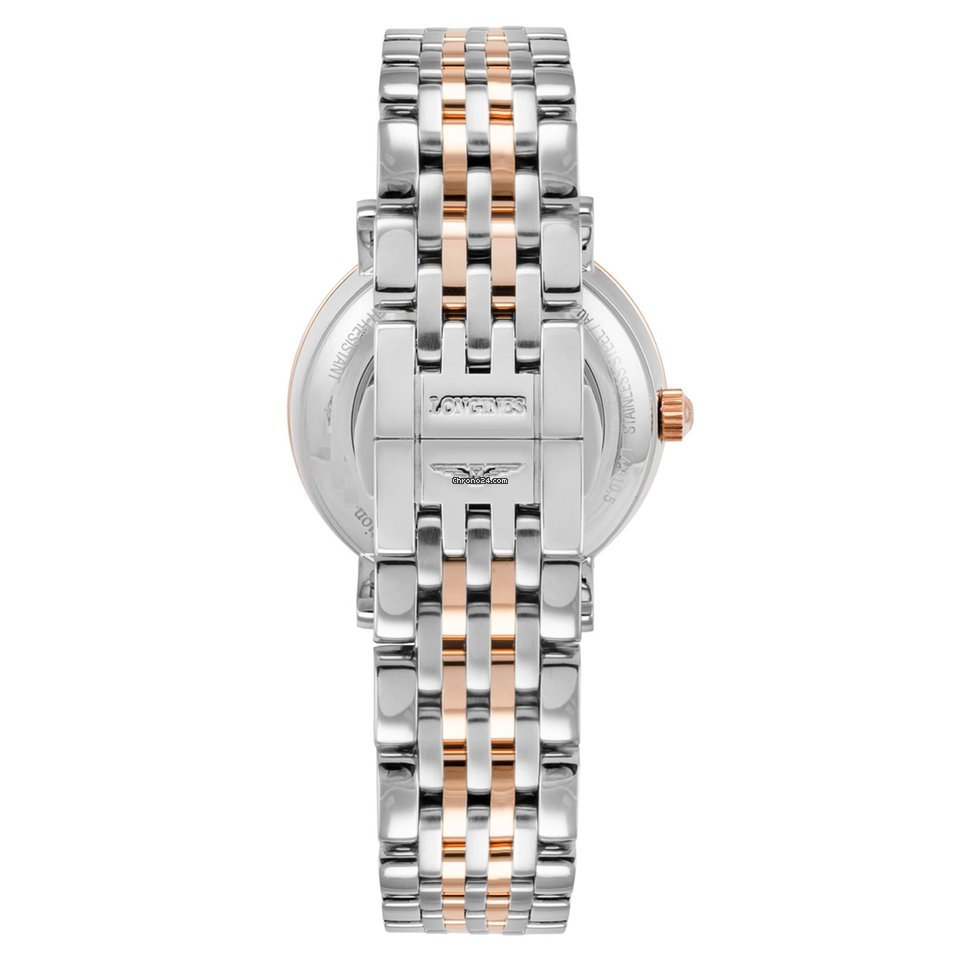 Longines Elegant Womens watch Automatic Gold Steel L4.310.5.88.7 Replica 4