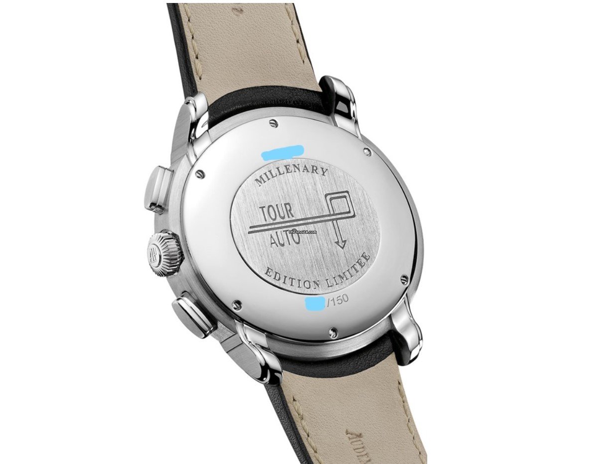 IMG_9081 Audemars Piguet Millenary Chronograph Mens watch Unisex Automatic Steel 26142ST.OO.D001VE.01 Replica 4