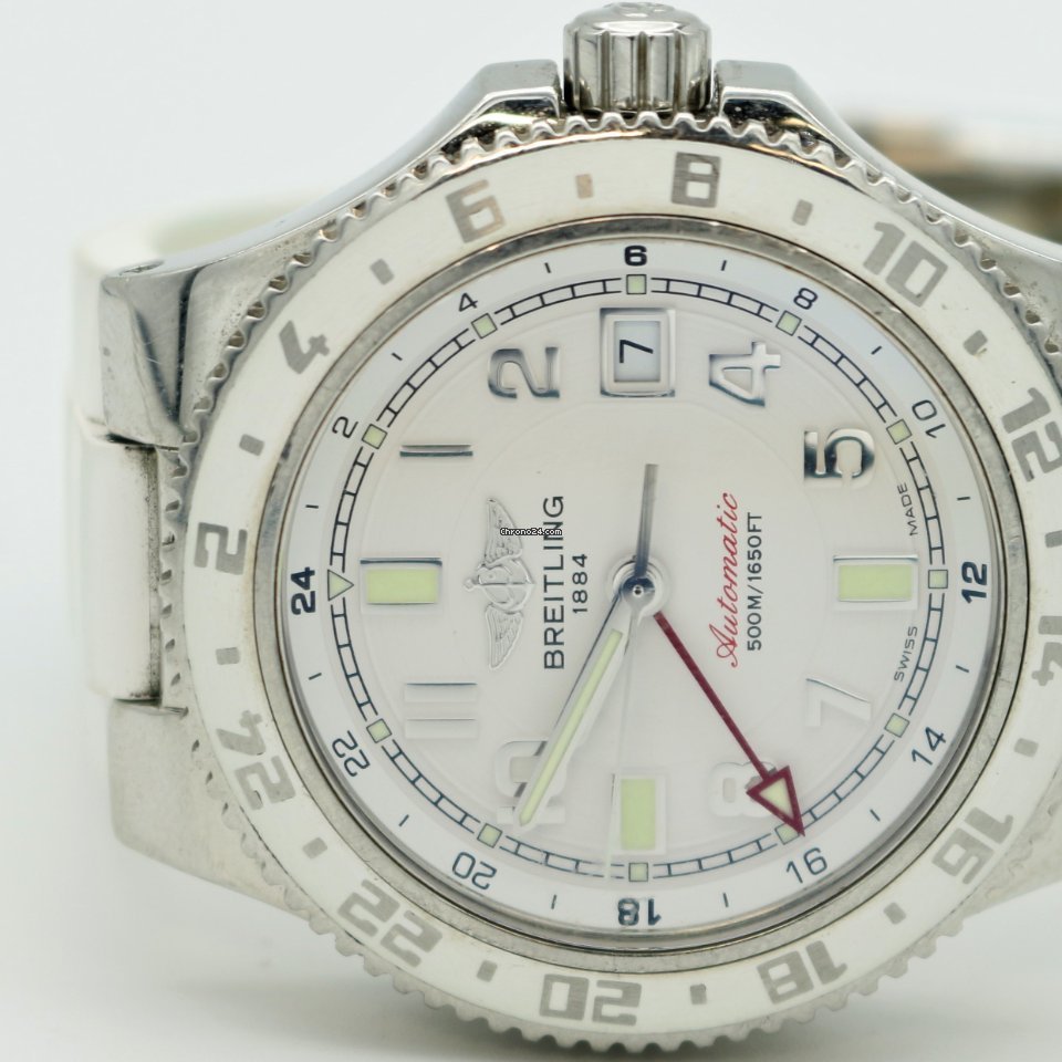 IMG_9081 Breitling Superocean GMT Mens watch Unisex Automatic Steel A32380 Replica 4