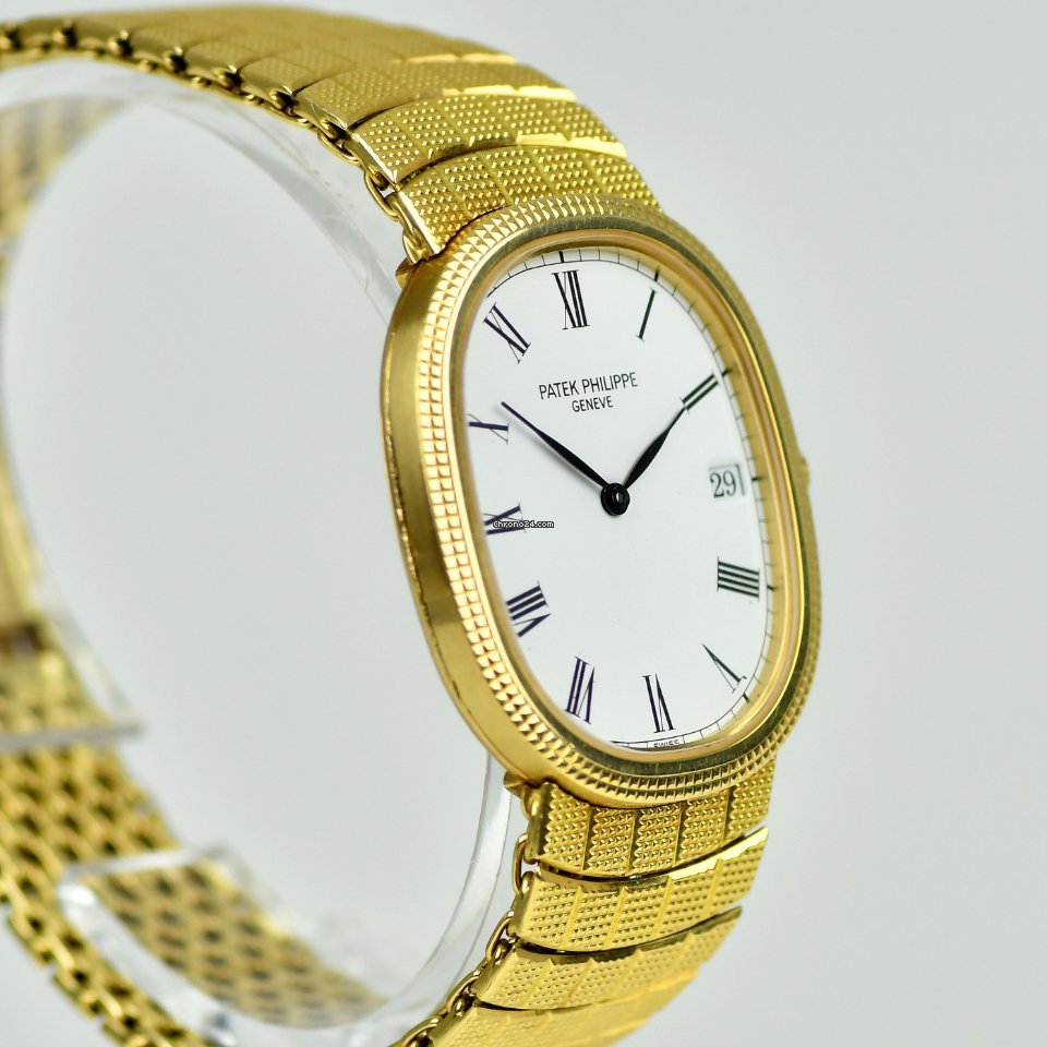 Patek Philippe Golden Ellipse Mens watch Unisex Quartz Yellow gold 3931 010 Replica 4