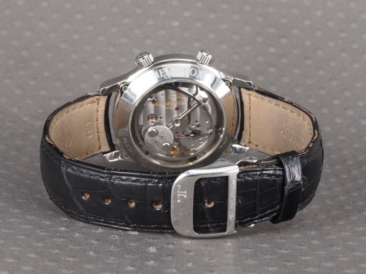 Jaeger-LeCoultre Master Memovox Mens watch Unisex Manual winding Steel 144.8.94.S Replica 4