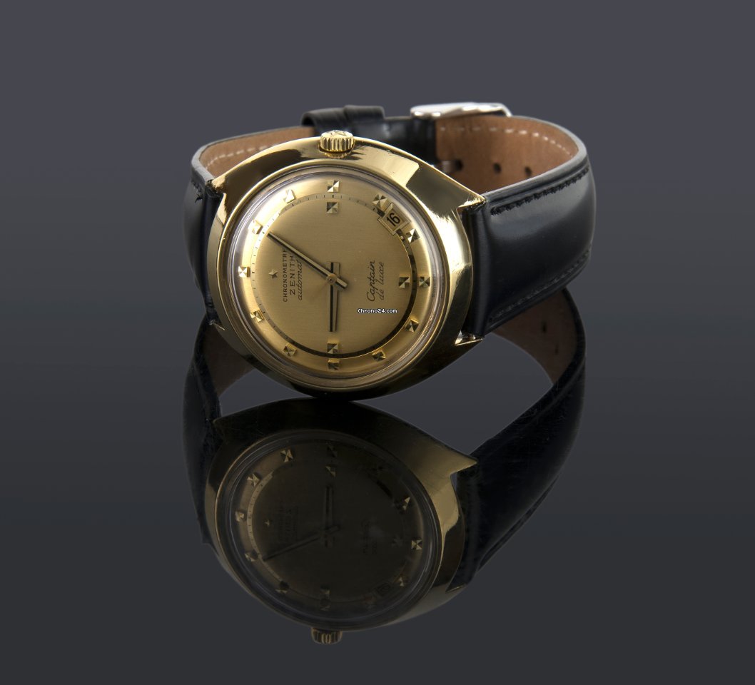 IMG_9081 Zenith Captain Mens watch Unisex Automatic Yellow gold 994A871 Replica 4