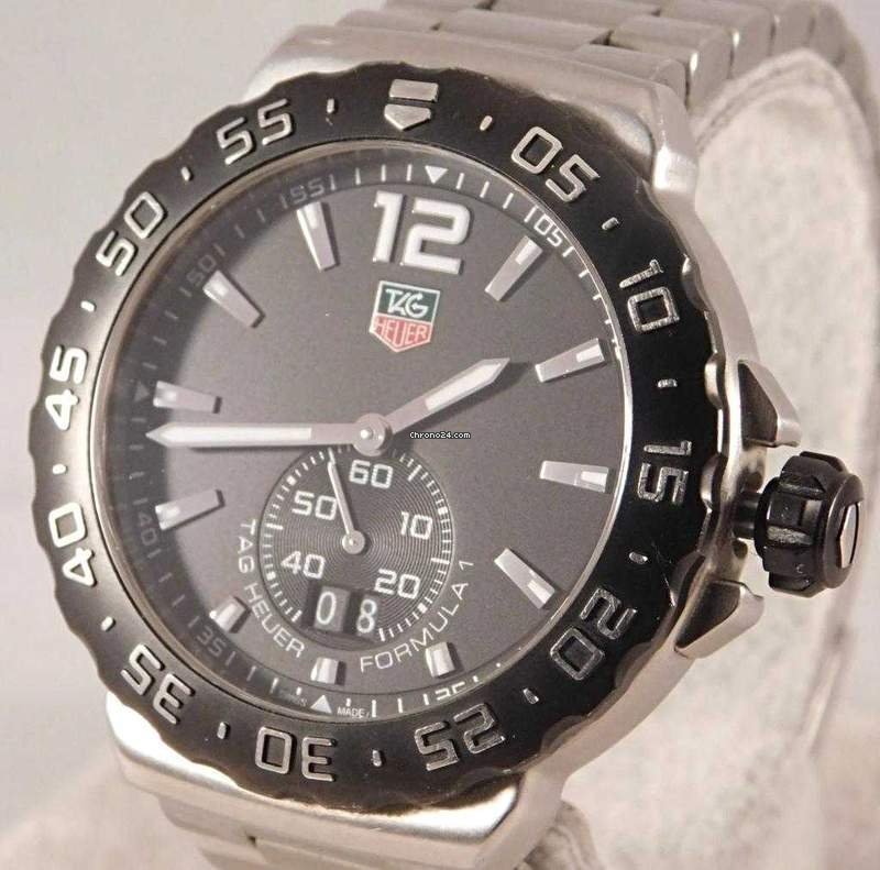 IMG_9081 TAG Heuer Formula 1 Quartz Mens watch Unisex Quartz Steel WAU1110 Replica 4