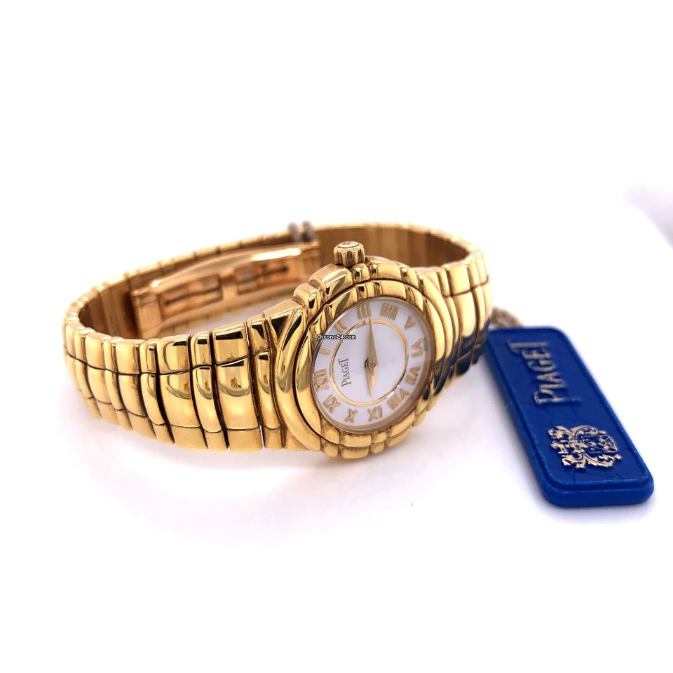 IMG_9081 Piaget Tanagra Womens watch Quartz Yellow gold 16031 Replica 4