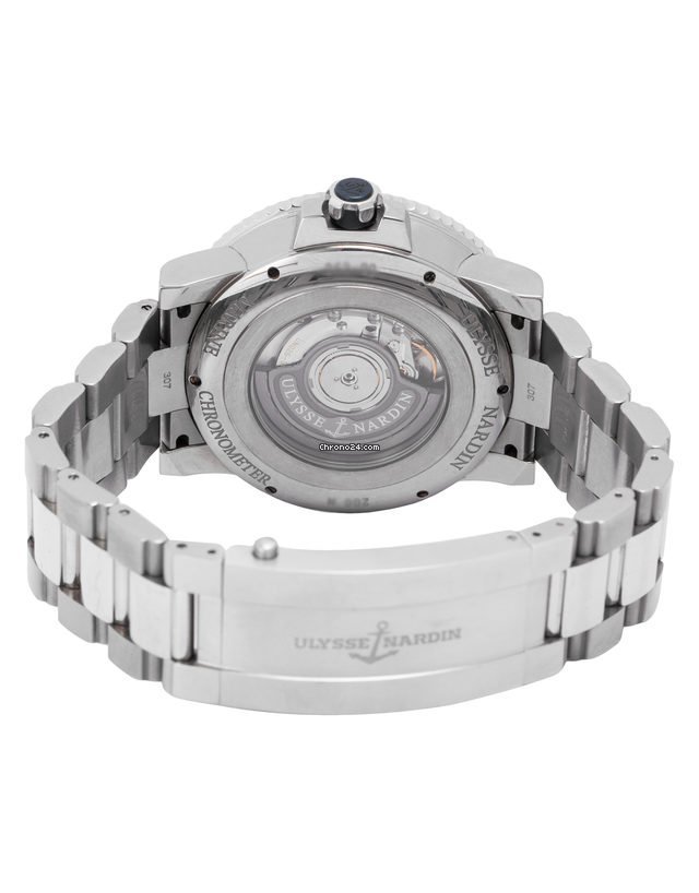 IMG_9081 Ulysse Nardin Maxi Marine Diver Mens watch Unisex Automatic Steel 263-90-7M Replica 4