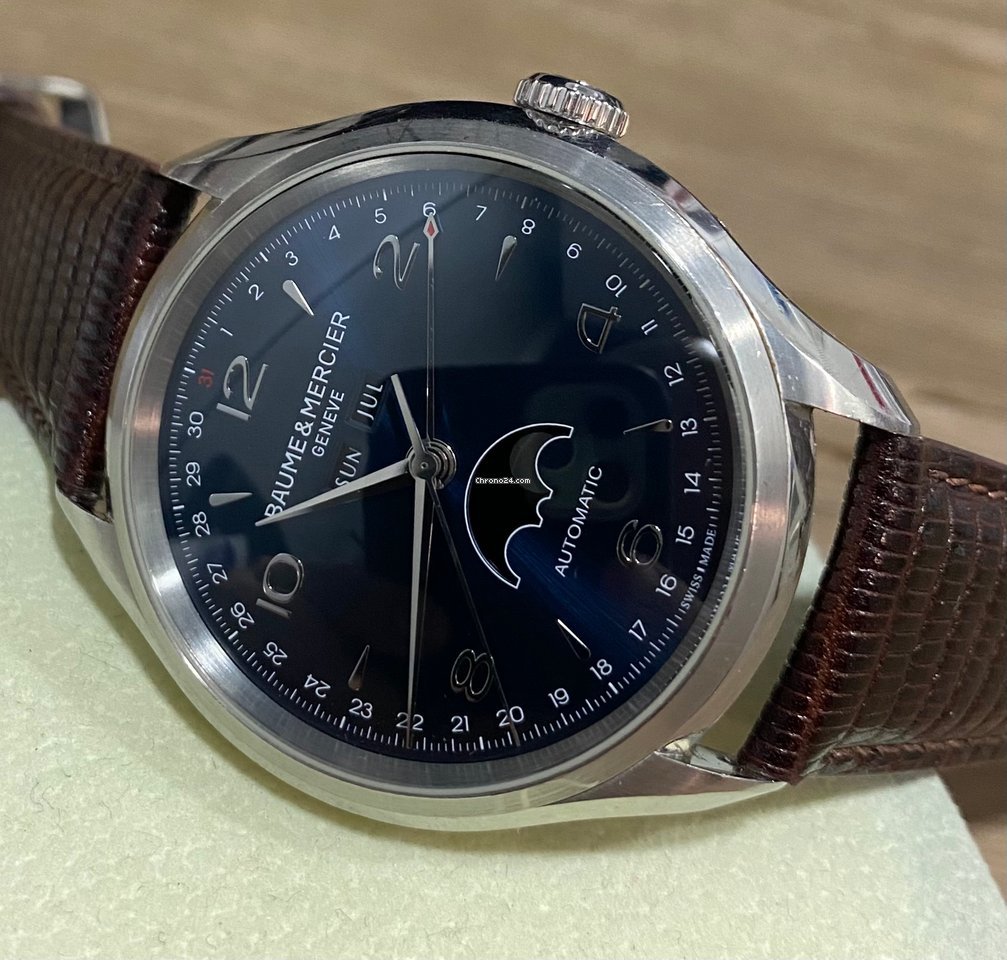 IMG_9081 Baume & Mercier Clifton Mens watch Unisex Automatic Steel MOA10057 Replica 4
