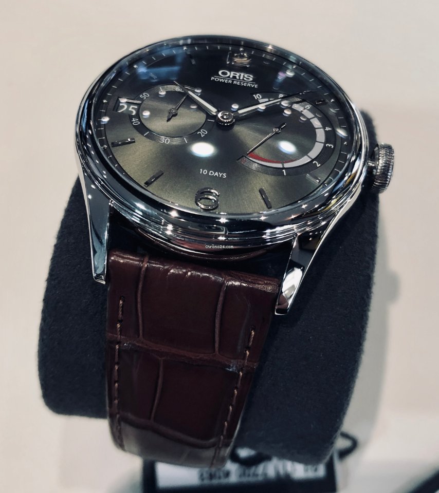 IMG_9081 Oris Artelier Calibre 111 Mens watch Unisex Manual winding Steel 01 111 7700 4063-Set 1 23 72FC Replica 4