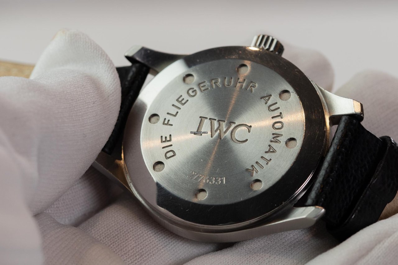 IMG_9081 IWC Pilot Mark Mens watch Unisex Automatic Steel IW3253 Replica 4