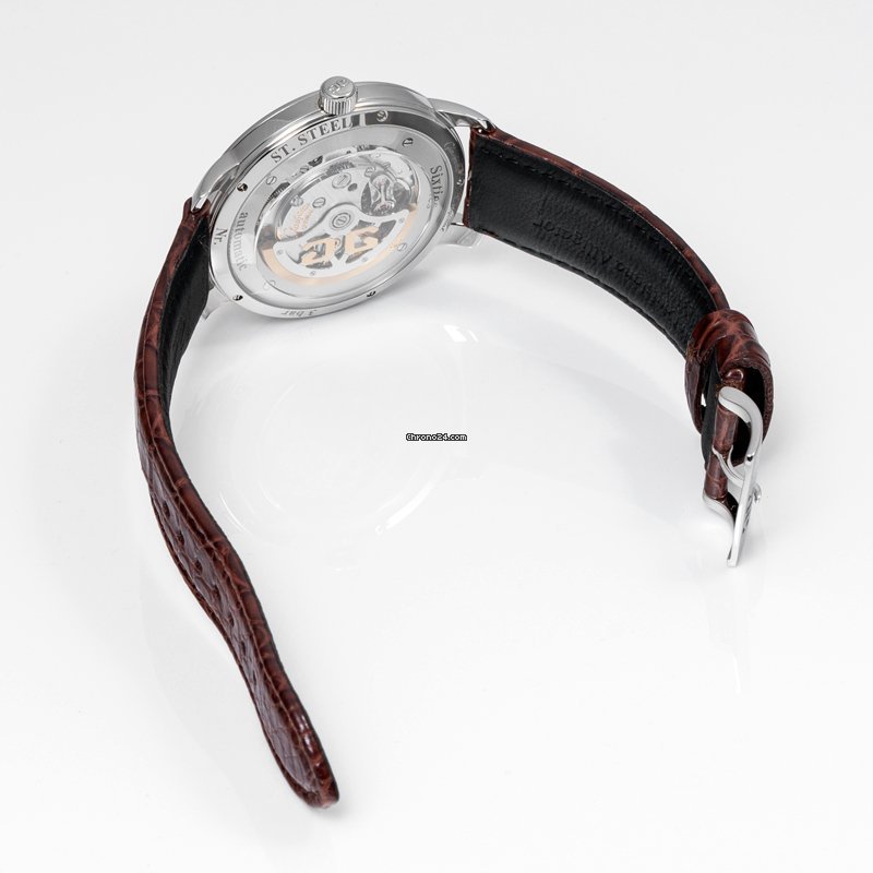 IMG_9081 Glashutte Original Sixties Panorama Date Mens watch Unisex Automatic Steel 2-39-47-09-02-04 Replica 4