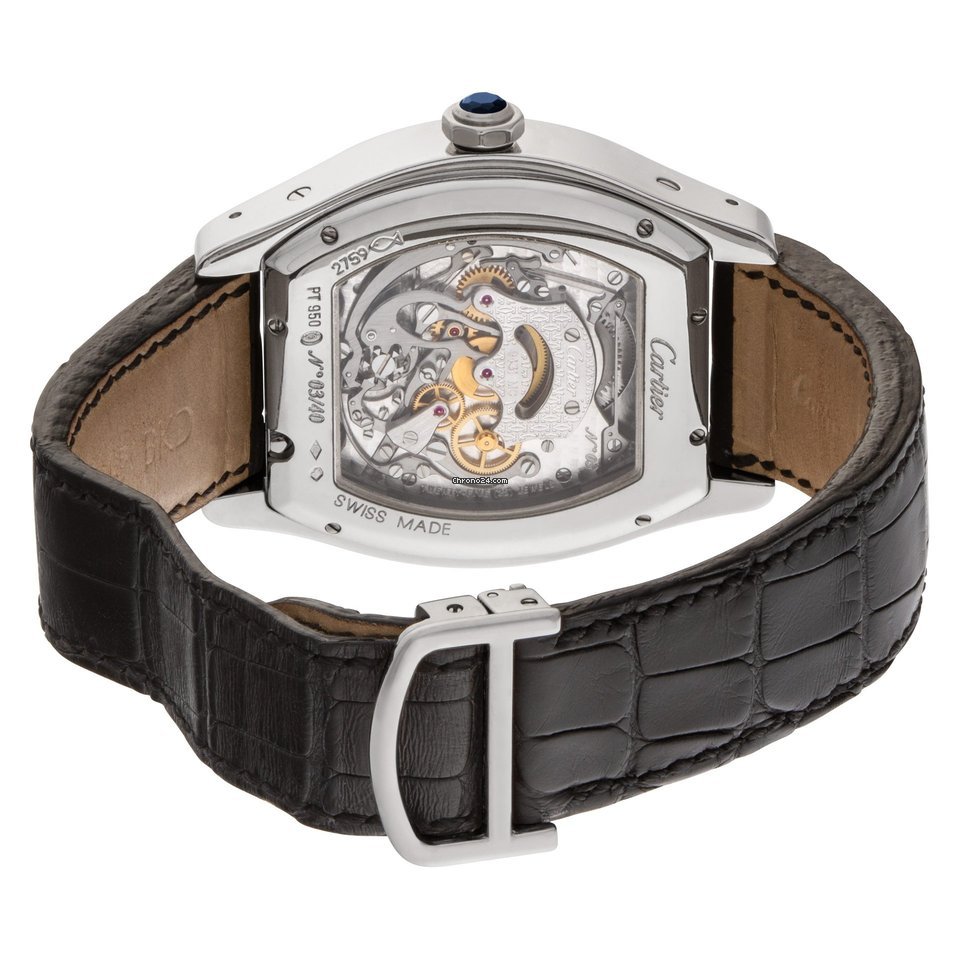 IMG_9081 Cartier Tortue Mens watch Unisex Manual winding Platinum W1545751 Replica 4