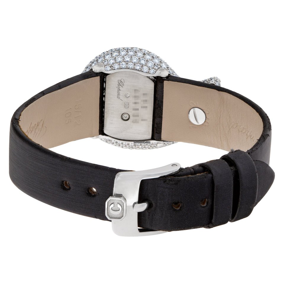 Chopard Quartz White gold 43 6700 Replica 4