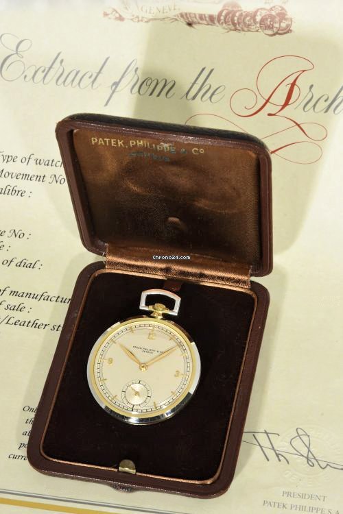 Patek Philippe Mens watch Unisex Manual winding Platinum 618 Replica 4