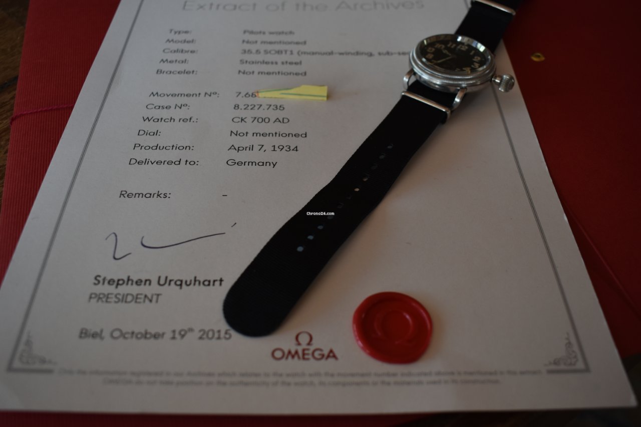 Omega Mens watch Unisex Manual winding Silver CK700 Caliber 35.1 S-T1 manual wind Replica 4