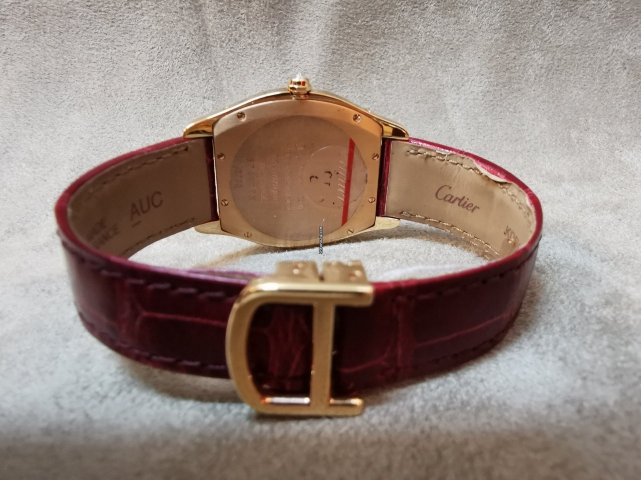 IMG_9081 Cartier Tortue Manual winding Rose gold wa501008 Replica 4